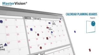 Magnetic Gold Ultra Calendar Board Planners