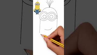Easy Draw Kevin from Minion