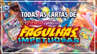 CONHEÇA TODAS CARTAS DE FAGULHAS IMPETUOSAS, A NOVA COLEÇÃO DE POKÉMON TCG