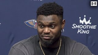 Zion Williamson on Pelicans & Heat Scuffle: 'It's hard not to love s*** like tha