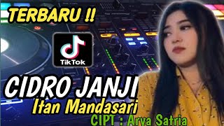 TERBARU !!  CIDRO JANJI - INTAN MANDASARI ( LIRIK LAGU ) CIPTAAN : ARYA SATRIA