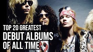 TOP 20 DEBUT ROCK ALBUMS OF ALL TIME