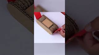 How Make Coin Bank From Cardboard #Shorts #howtomake