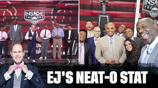 The Inside Crew, MLB On TBS Crew, & NHL On TNT Crew Compete In A Relay Race | EJ's Neat-O Stat