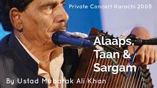 Ustad Mubarak Ali Khan Alaaps,Taan & Sargam | Urdu Nagar