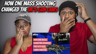 🇬🇧 American Couple React "How 1 Mass Shooting Changed UK's Gun Laws Forever"