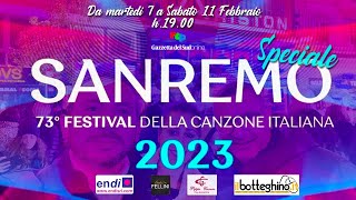 Speciale Sanremo 2023 | Seconda puntata mercoledí 8 febbraio