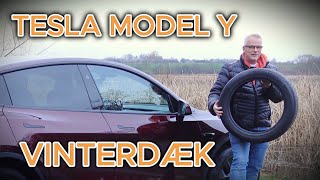 Svært at vælge vinterdæk til min Tesla Model Y