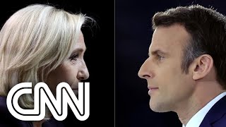 Macron e Le Pen encerram eventos de campanha nesta sexta-feira (22) | CNN 360º