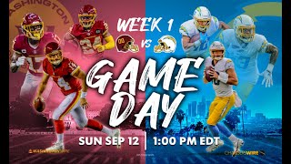 Los Angeles Chargers @ Washington Football Team | Week 1 | Full Game | September 12, 2021