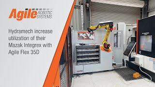 Hydramech increase utilization of their Mazak Integrex with Agile Flex 35D