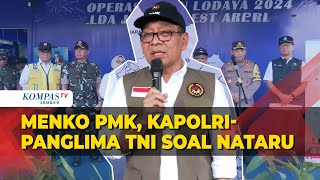 [FULL] Isi Rakor Menko PMK Pratikno, Kapolri hingga Panglima TNI terkait Libur Nataru 2025