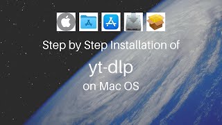 ✅ Solved - Download \u0026 install yt-dlp on Mac OS (Sonoma, Sequoia, Ventura) via Homebrew / brew