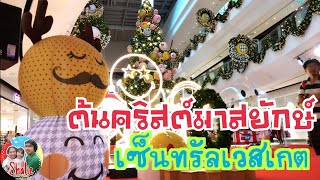 น้องเนเน่/เล่นบอลแสนสนุกดูต้นคริสต์มาสยักษ์ที่เซ็นทรัลเวสเกต ปี2019/Shalie family