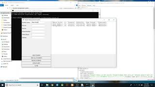 Student Management System in Python with source code | Source Code & Projects