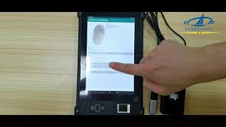 HFSecurity FAP200 Optical Fingerprint Scanner Demo include Windows and Android