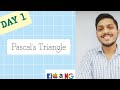 Leetcode 118 : Pascal's Triangle | Day 1 🥅 | Striver SDE Sheet