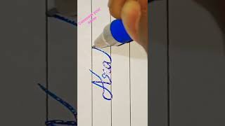 How to write 'Aradhya'' in #cursive #writing #calligraphy #shorts #short #viral #videos