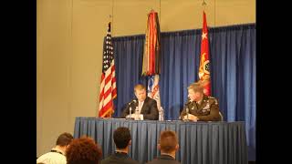 Army Sec. Ryan McCarthy, Chief of Staff Gen. James McConville Media Conf at #AUSA2019