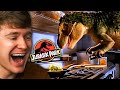 Reacting to JURASSIC PARK but RUINED by Ai! (Hilarious)