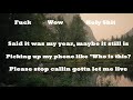 Alec King - F**k Wow Holy Sh*t Lyrics