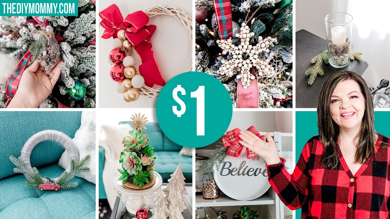 Dollar Tree Christmas Diy Ideas You Ll Want To Make Now The Diy Mommy Youtube Dollar Tree Christmas Diy Ideas You Ll Want To Make Now The Diy Mommy Youtube