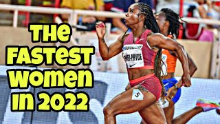 Top 10 Fastest Women In 2022