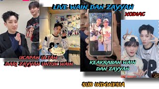 sub indonesia Live wain dan zayyan kebersamaan ucapan ultah