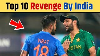 Top 10 best revenge in cricket by indian cricketers