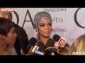 Rihanna Rocks Shockingly Sheer Swarovski Crystal Dress at CFDA Awards