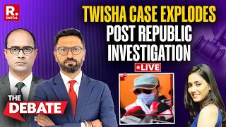 The Debate LIVE: Republic 'Media Trial' Cracks Open Twisha Death Case; Absconding Husband Emerges