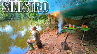 I slept by the riverbank — something approached during the early morning hours.