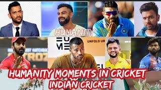 Humanity whatsapp status video ||Good heart ♥ cricketer ||Humanity moments in cricket ||