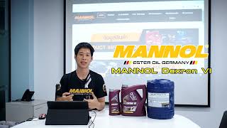 น้ำมันเกียร์  อัตโนมัติเกรดสังเคราะห์แท้ MANNOL Dexron VI เป็นเกรดรวม เหมาะสำหรับเกียร์ 6-8speed