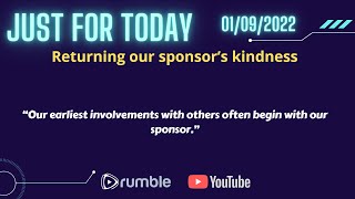 Returning our sponsors kindness  - 1-9