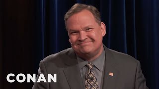 Andy Pretends To Care About IHOB & Ariana Grande | CONAN on TBS