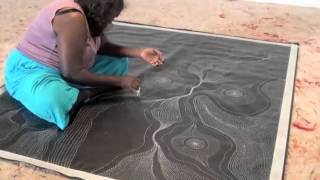 Aboriginal Artist Anna Petyarre 0881