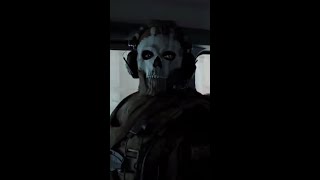 Modern Warfare 2 Meme Ghost staring in the car
