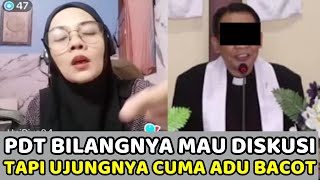 Pendeta Bilangnya Mau Diskusi Akademis, Ujungnya Cuma Lomba adu Bacot Lawan Uni Riva