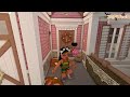 Our FAMILY Went TRICK OR TREATING For HALLOWEEN! G-MA Comes To Town!  Bloxburg Family Roleplay