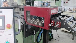 Press Feeding with Servo Straightener and Decoiler | Feeder System with Decoiler Uncoiler