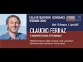 CSAE Development Economics Webinar Series - Claudio Ferraz (Vancouver School of Economics)