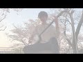 【三味線弾き逃げ】cherry blossom and shamisen 2 じょんがら節 岩田桃楠