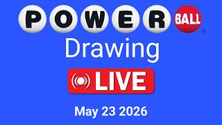 Powerball drawing live Results 23 May 2026 | powerball drawing live today