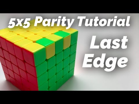 5x5 Edge Parity Tutorial Updated Youtube