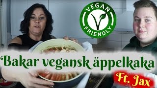 Anjas kök ♥ Vegansk äppelkaka