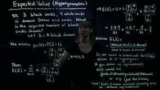 Expected Value for a Hypergeometric Random Variable