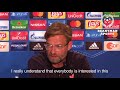 jurgen klopp gets frustrated at questions on philippe coutinho s liverpool future