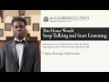 James Appiah | THW Stop Talking and Start Listening | Cambridge Union (5/6)