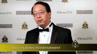 Melco Crown Entertainment wins a Stevie® Award in The 2016 International Business Awards.